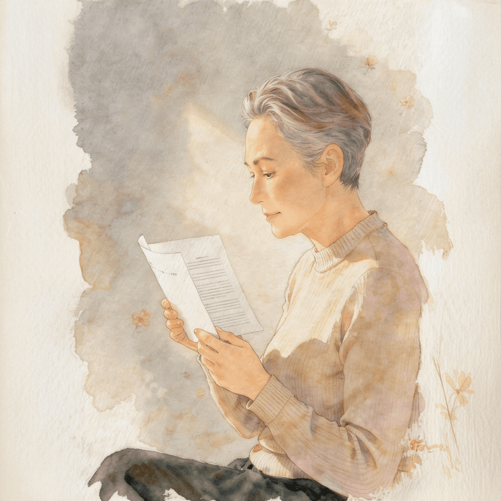 Person gazing thoughtfully near a window